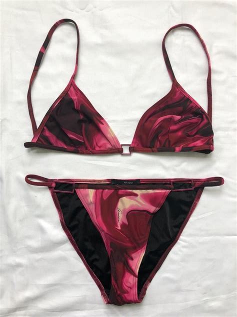 gucci bikini vintage|gucci bikini top.